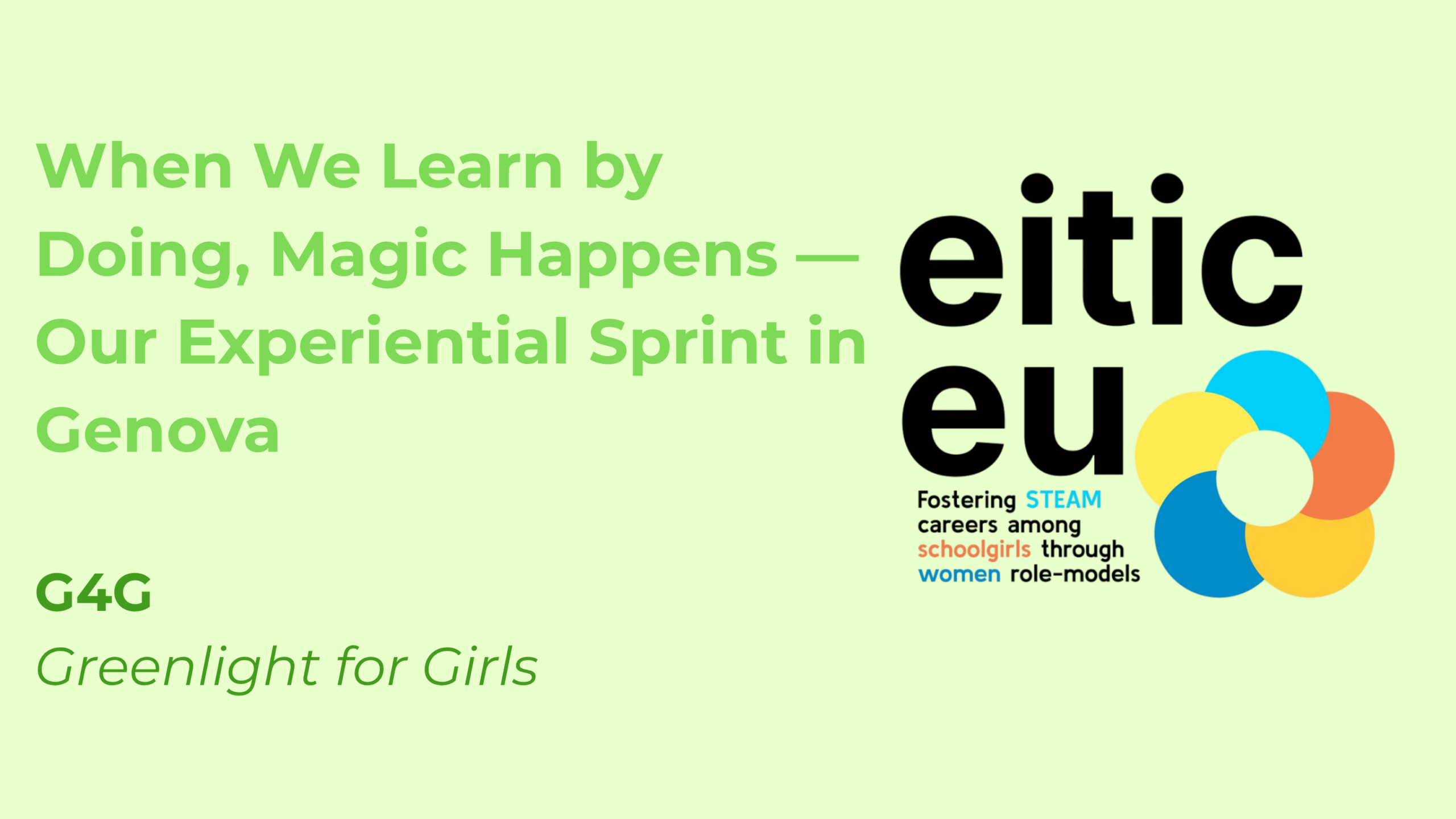 When We Learn by Doing, Magic Happens — Our Experiential Sprint in Genova