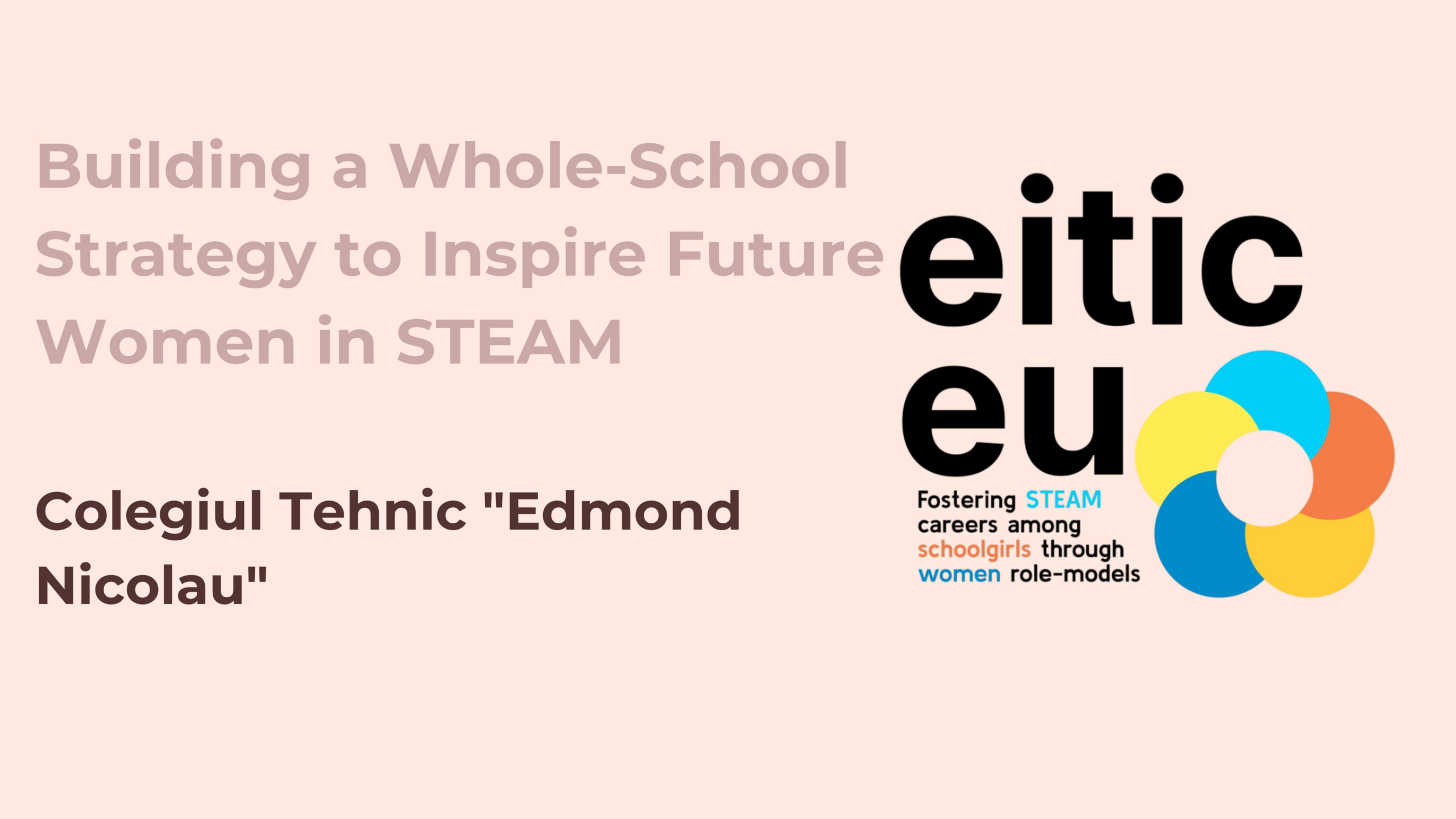 Building a Whole-School Strategy to Inspire Future Women in STEAM